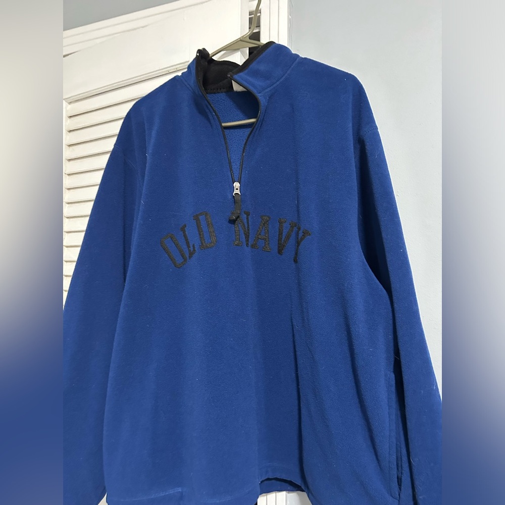 Old Navy Blue Pullover Sweatshirt
